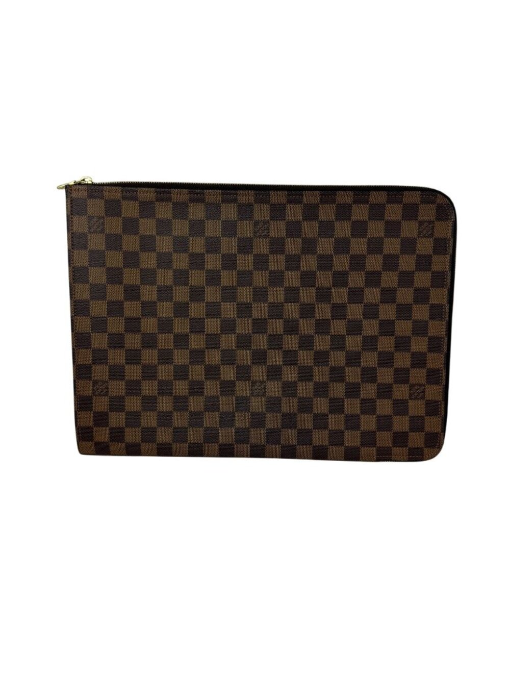 Louis Vuitton Vintage Poche Documents Portfolio case 39 Damier Ebene Case - Picture 1 of 12